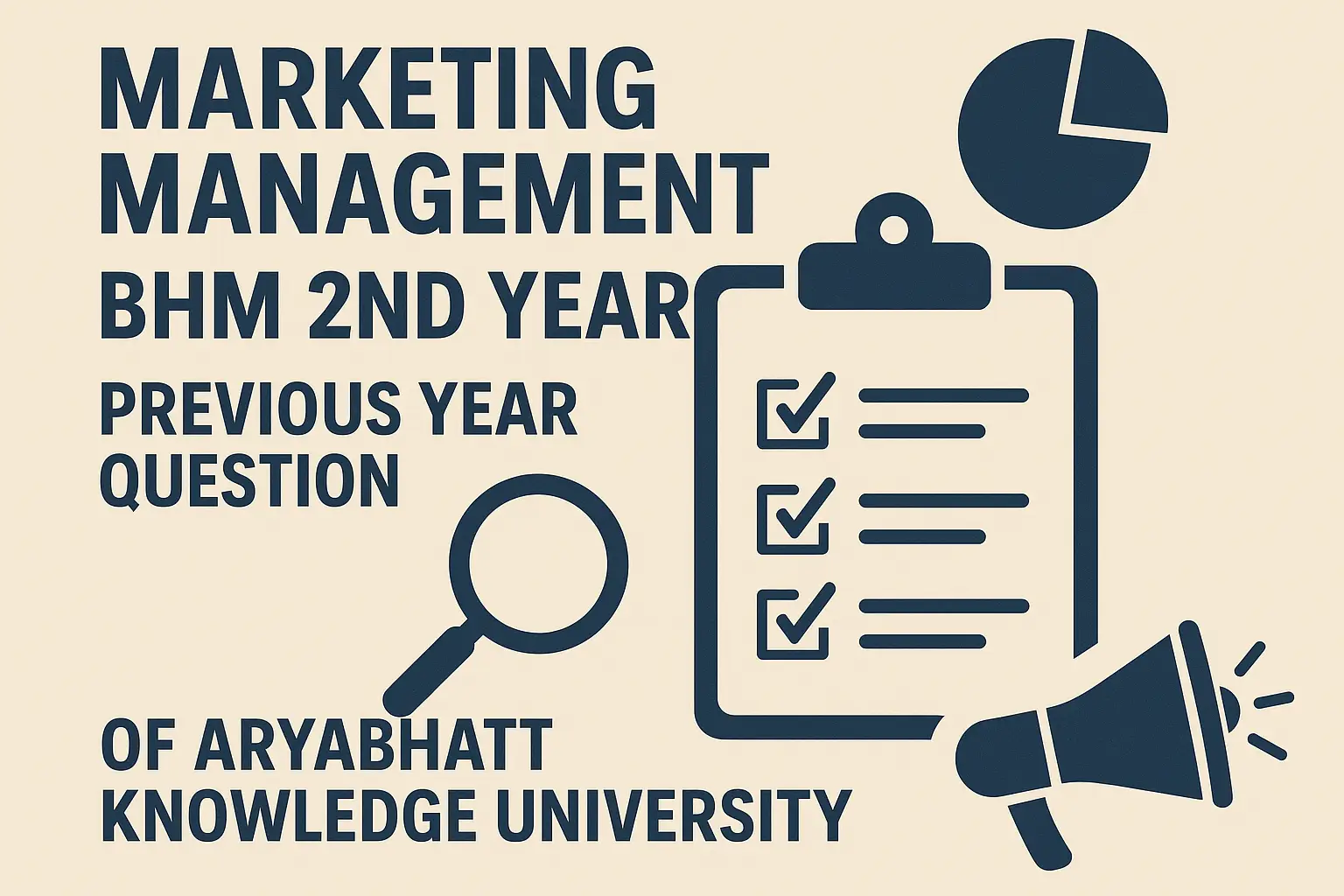 marketing management bhm previous year question of aku